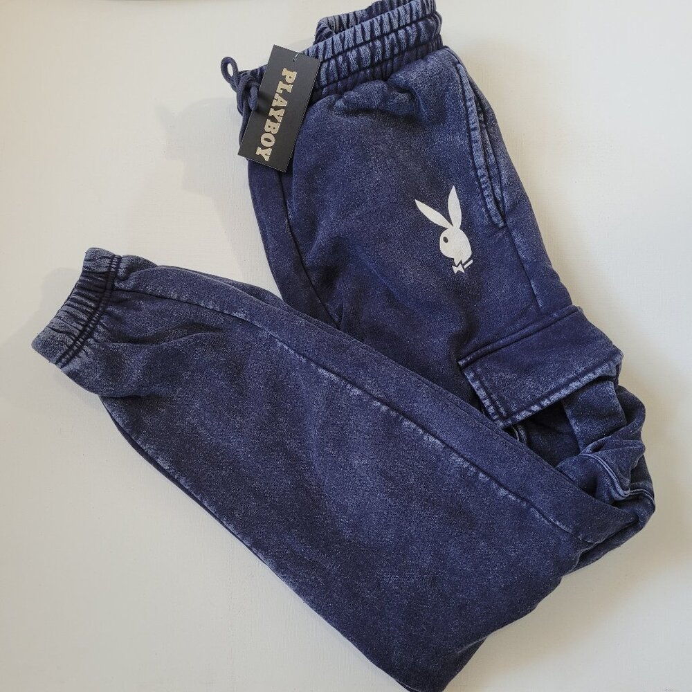 Playboy Bunny Graphic Cargo Jogger